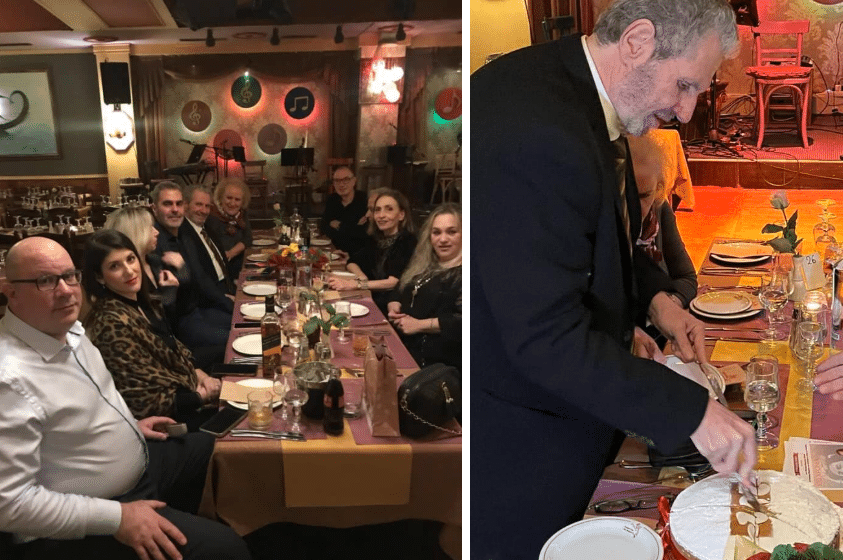 Κοπή πίτας Κλινικής Γενικής και Λαπαροσκοπικής Χειρουργικής.