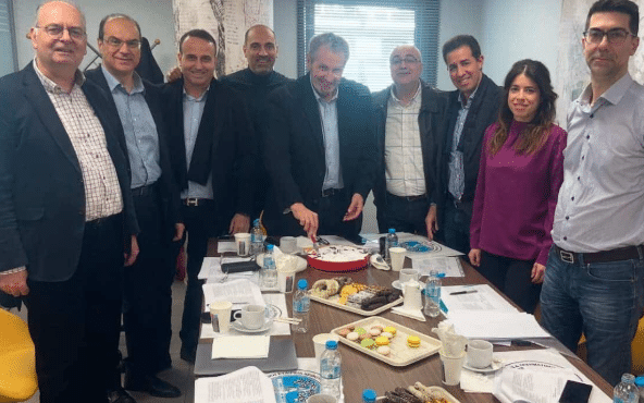 Κοπή πίτας ΔΣ της Ελληνικής Εταιρείας Ενδοσκοπικής Χειρουργικής