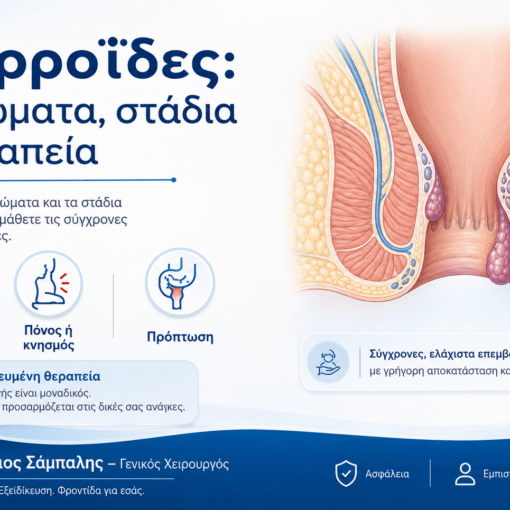 Αιμορροΐδες συμπτώματα στάδια και θεραπεία με εξατομικευμένη ιατρική αξιολόγηση