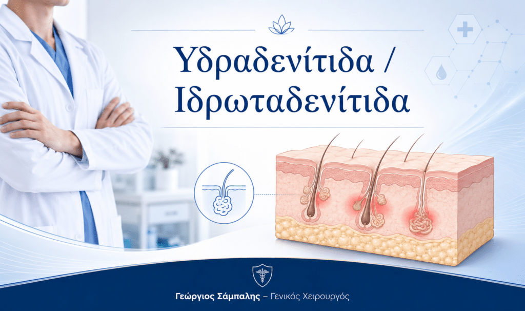 Υδραδενίτιδα / ιδρωταδενίτιδα και χειρουργική αξιολόγηση